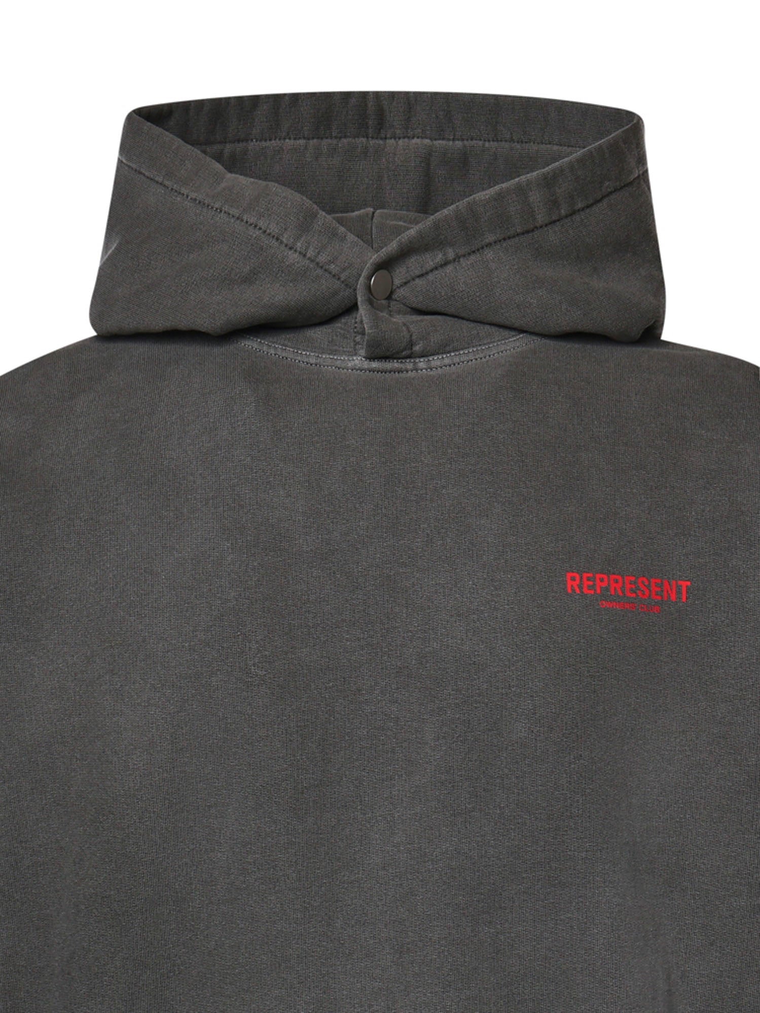 Felpa in cotone con logo OCM41113 02 REPRESENT 