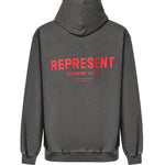 Felpa in cotone con logo OCM41113 02 REPRESENT 