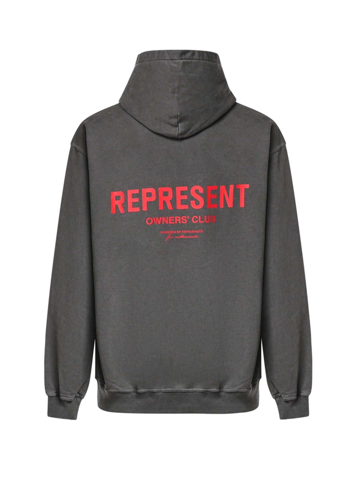 Felpa in cotone con logo OCM41113 02 REPRESENT 