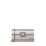 Clutch in raso con cristalli RBWAMFDY200RS0 B007 ROGER VIVIER 
