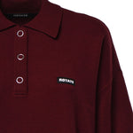 Polo in maglia con logo 114304 2734 ROTATE 