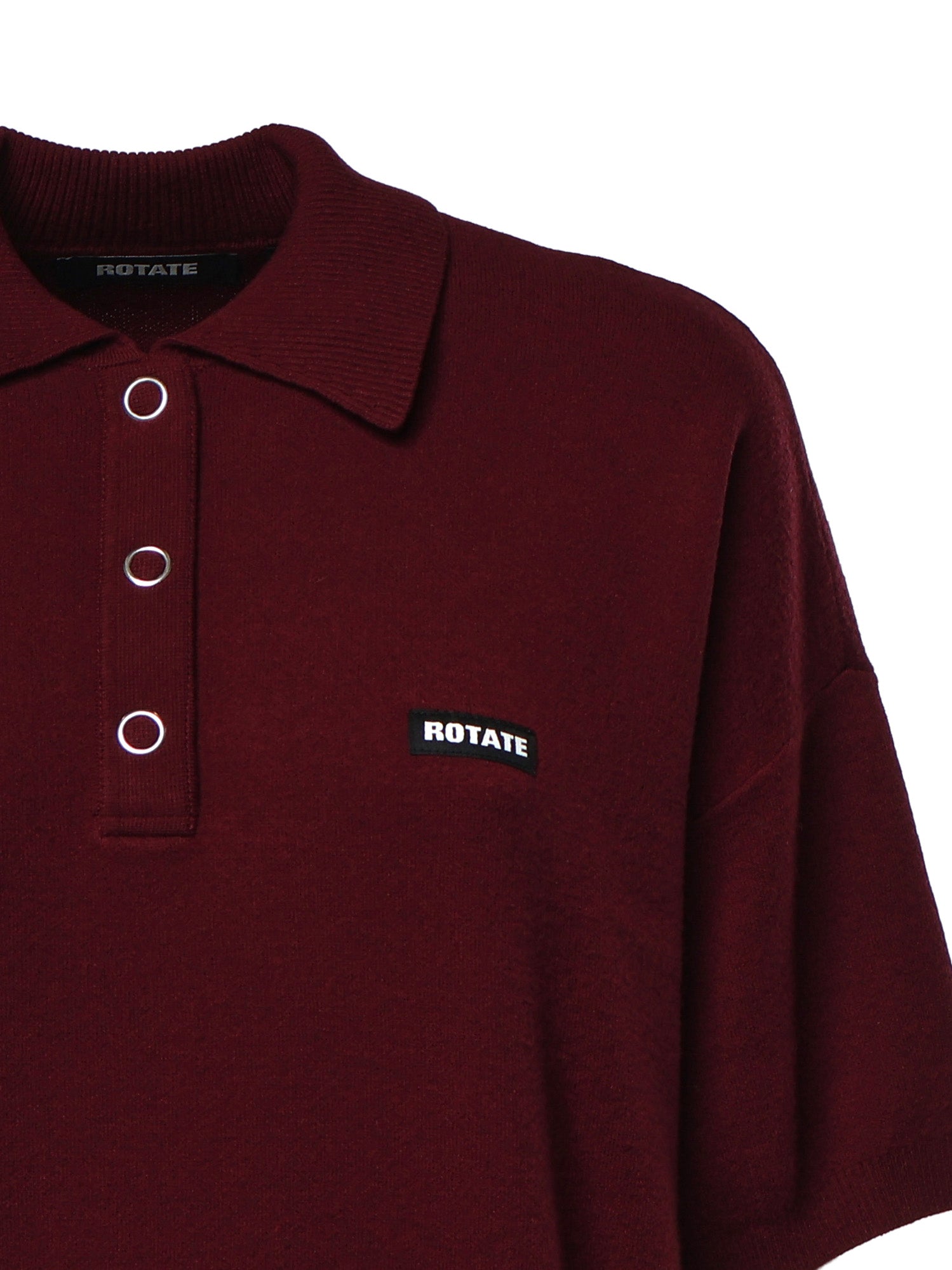 Polo in maglia con logo 114304 2734 ROTATE 