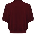 Polo in maglia con logo 114304 2734 ROTATE 