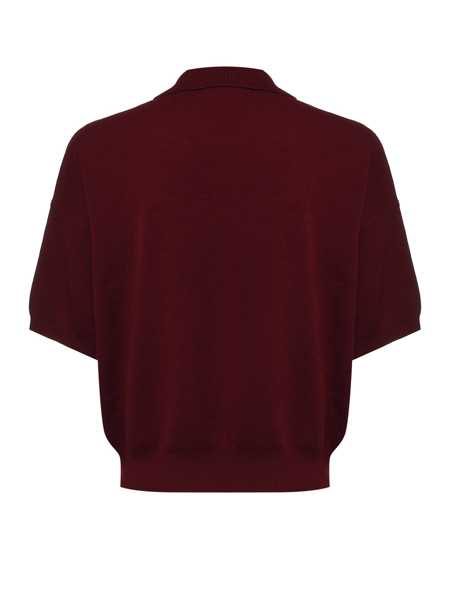 Polo in maglia con logo 114304 2734 ROTATE 