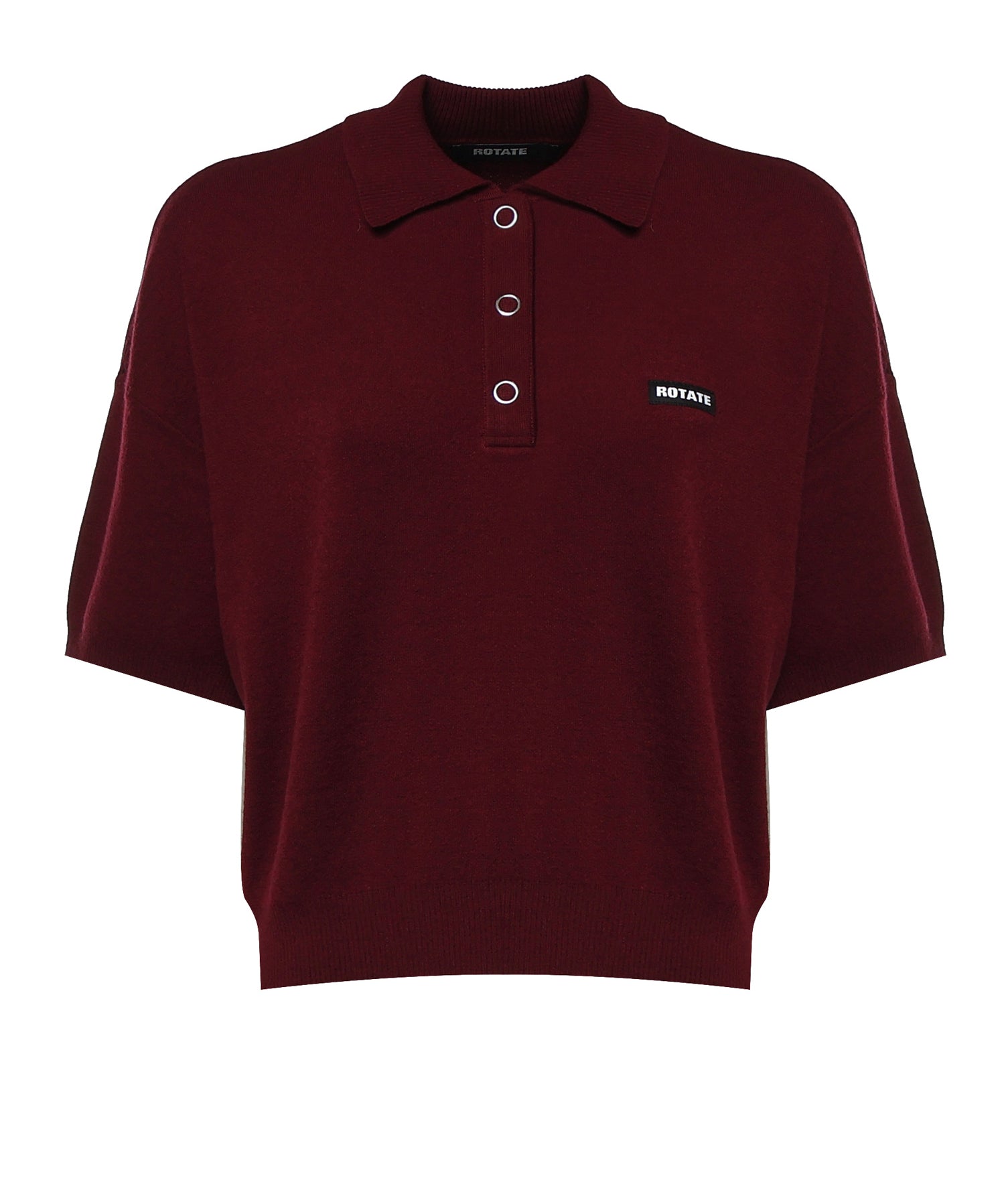 Polo in maglia con logo 114304 2734 ROTATE 