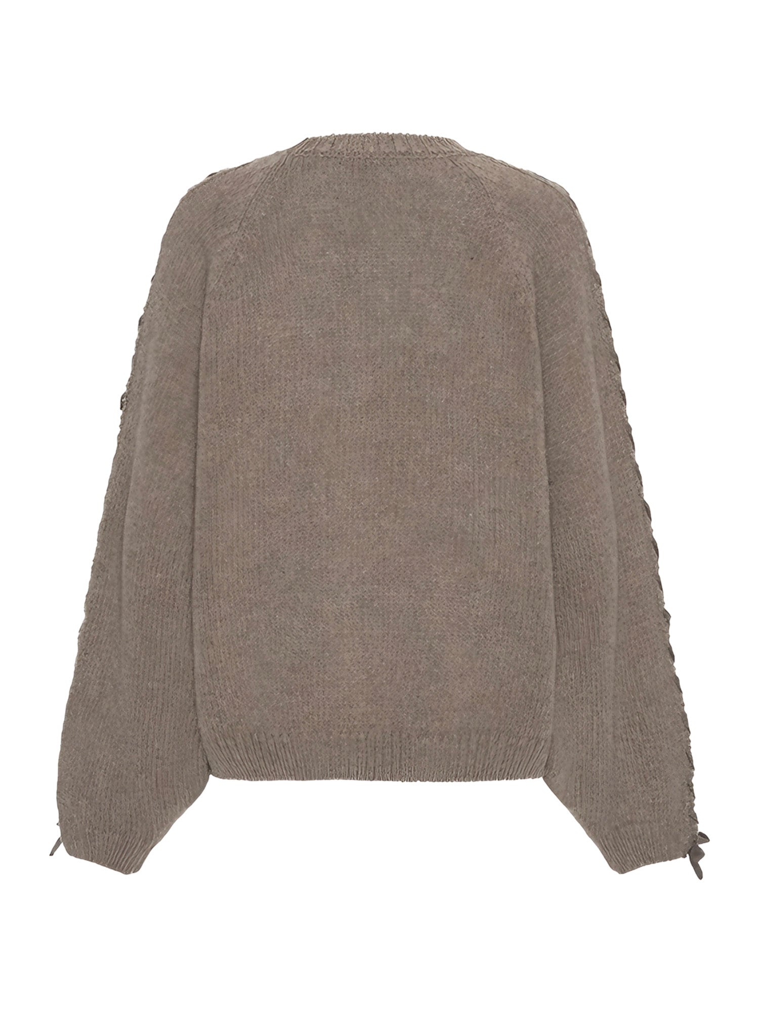 Maglione in maglia con lacci 114741 1078 ROTATE 