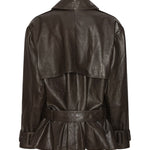 Giacca biker in pelle 115817 1667 ROTATE 
