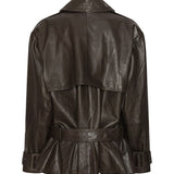 Giacca biker in pelle 115817 1667 ROTATE 
