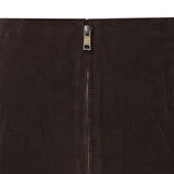 Minigonna in suede 116168 1111 ROTATE 