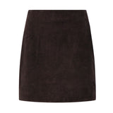 Minigonna in suede 116168 1111 ROTATE 