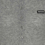 Polo in lana con logo 116181 1093 ROTATE 