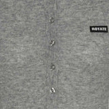 Polo in lana con logo 116181 1093 ROTATE 