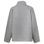 Giacca scuba half zip con logo 116241 1472 ROTATE 