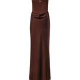 Abito bustier in raso 116336 2910 ROTATE 