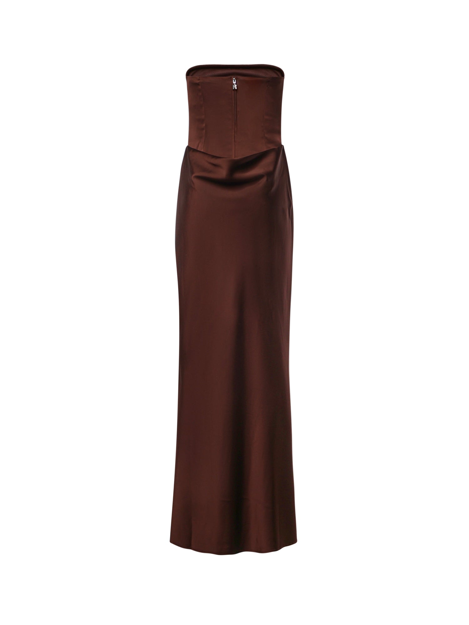 Abito bustier in raso 116336 2910 ROTATE 