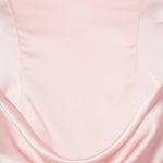 Abito bustier in raso 116336 345 ROTATE 