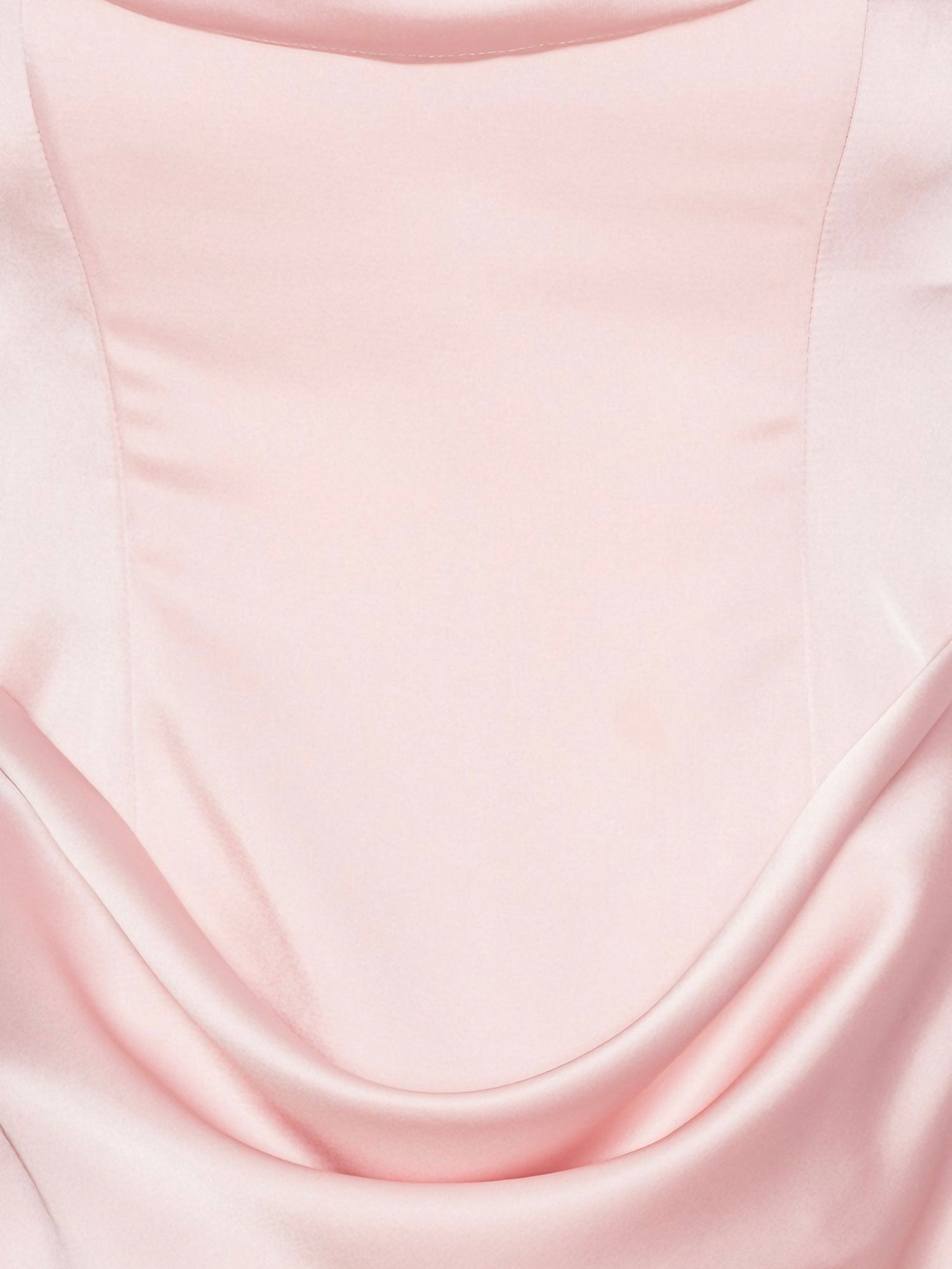Abito bustier in raso 116336 345 ROTATE 