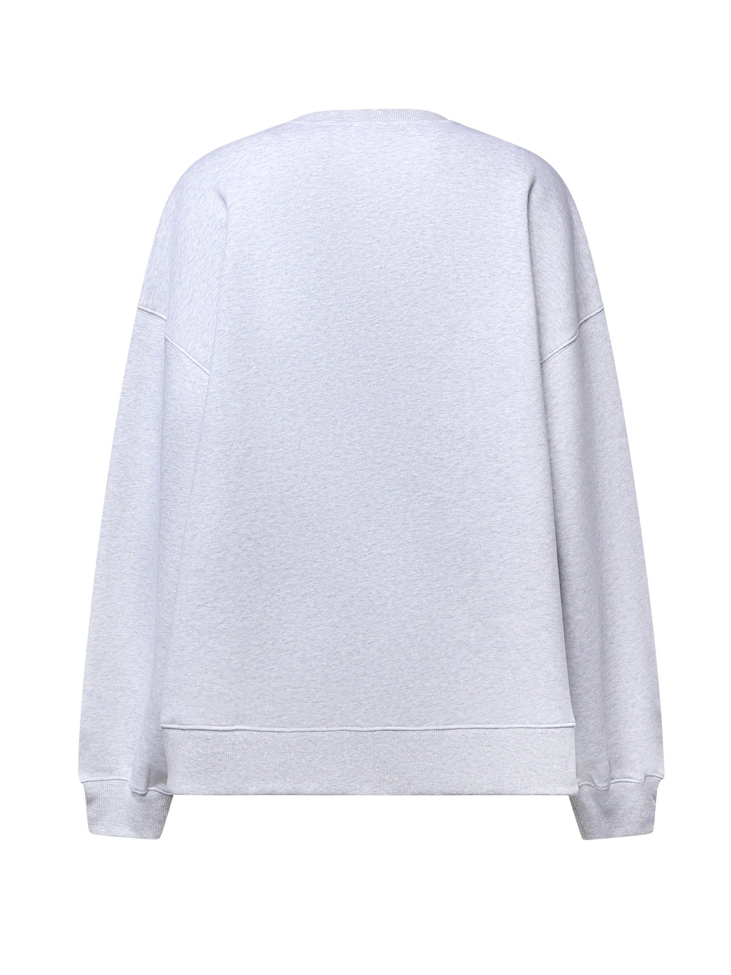 Felpa in cotone con logo 116371 1473 ROTATE 
