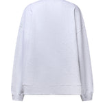 Felpa in cotone con logo 116371 1473 ROTATE 