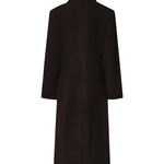 Cappotto doppiopetto in camoscio 116503 1111 ROTATE 