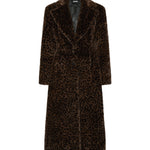 Cappotto con stampa leopardata 116555 3114 ROTATE 