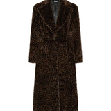 Cappotto con stampa leopardata 116555 3114 ROTATE 