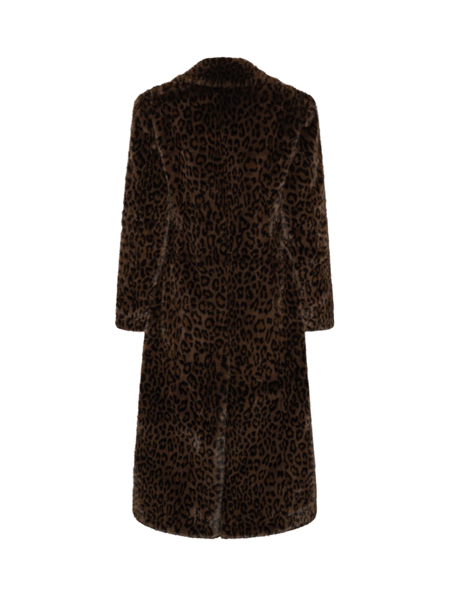 Cappotto con stampa leopardata 116555 3114 ROTATE 