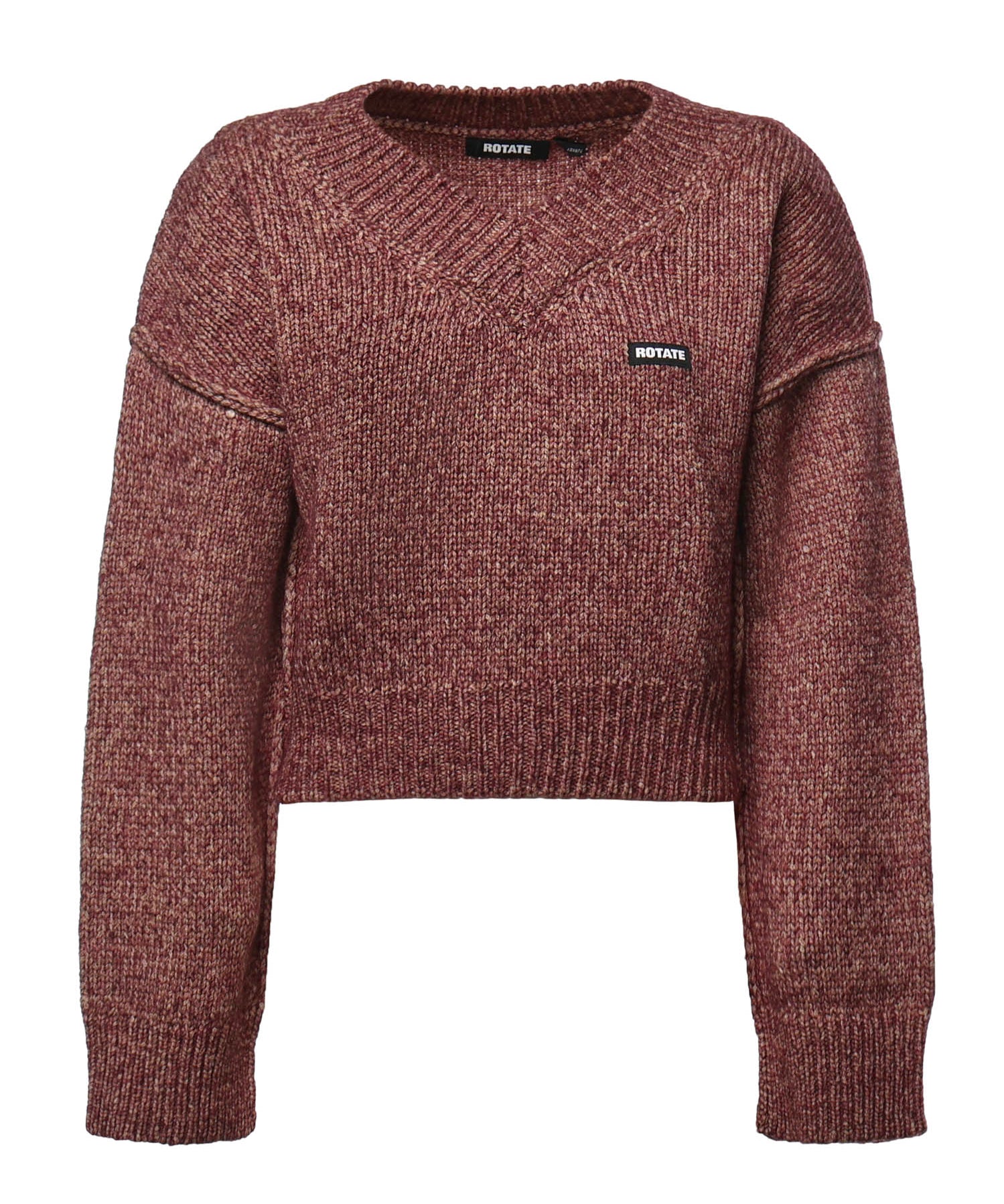 Pullover in lana con logo 116566 3113 ROTATE 