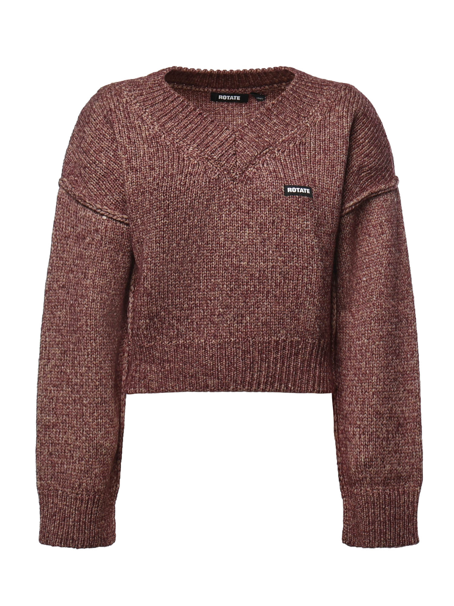 Pullover in lana con logo 116566 3113 ROTATE 