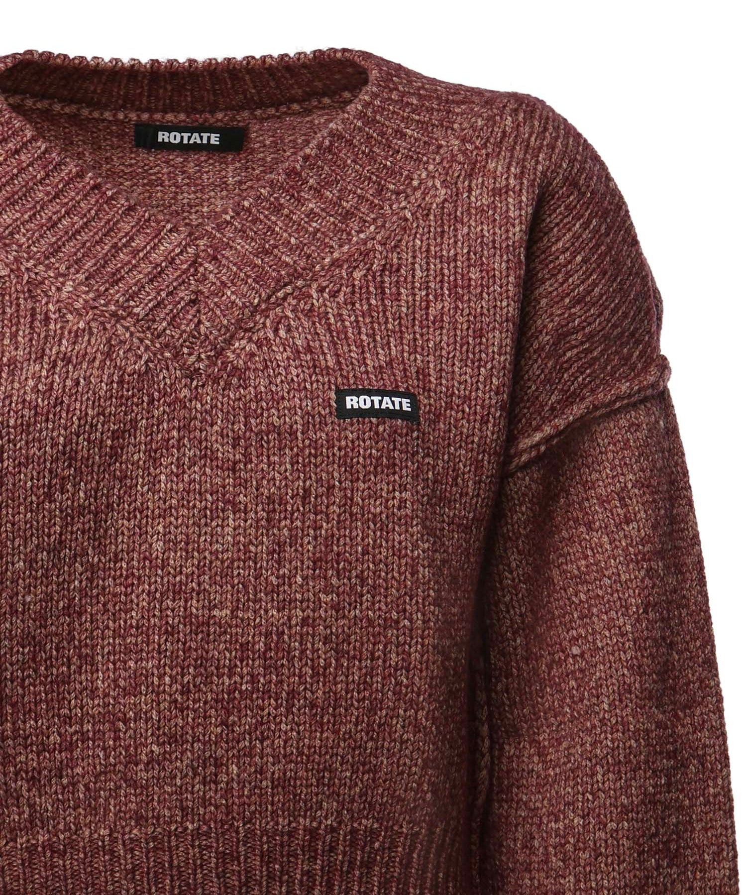 Pullover in lana con logo 116566 3113 ROTATE 
