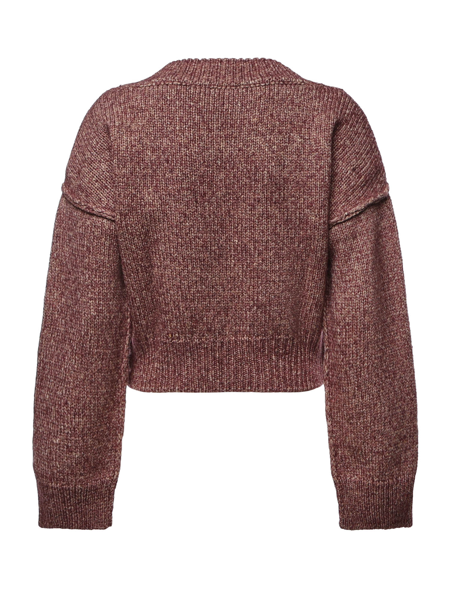 Pullover in lana con logo 116566 3113 ROTATE 