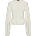 Cardigan in lana 116607 857 ROTATE 