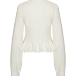 Cardigan in lana 116607 857 ROTATE 