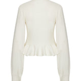 Cardigan in lana 116607 857 ROTATE 