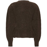 Cardigan con volant in misto alpaca e lana 116618 1667 ROTATE 