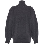 Dolcevita in lana e cashmere con logo 116697 1205 ROTATE 