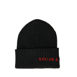 Beanie in misto lana con logo<BR/> BN033034  RUSLAN BAGINSKIY 