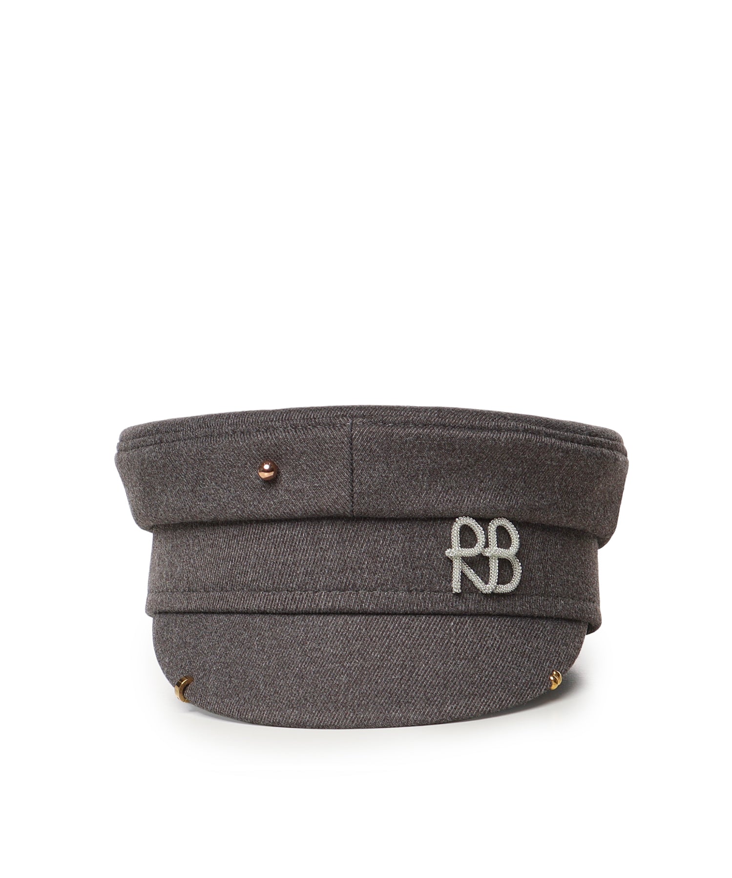 Cappello Baker Boy in misto cotone KPC030 GREY RUSLAN BAGINSKIY 