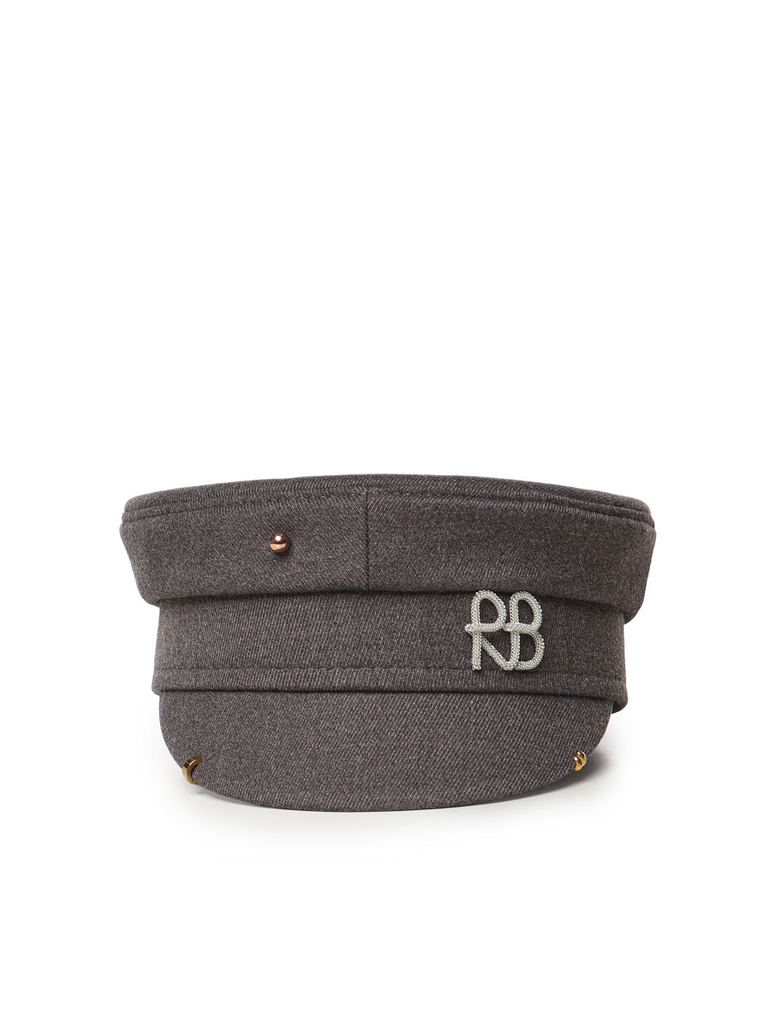 Cappello Baker Boy in misto cotone KPC030 GREY RUSLAN BAGINSKIY 