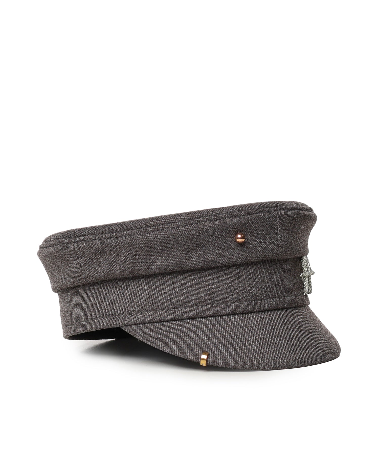 Cappello Baker Boy in misto cotone KPC030 GREY RUSLAN BAGINSKIY 