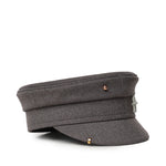 Cappello Baker Boy in misto cotone KPC030 GREY RUSLAN BAGINSKIY 