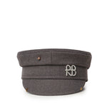 Cappello Baker Boy in misto cotone KPC030 GREY RUSLAN BAGINSKIY 