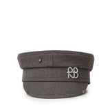 Cappello Baker Boy in misto cotone KPC030 GREY RUSLAN BAGINSKIY 