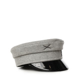 Cappello Baker Boy in lana KPC031 GREY RUSLAN BAGINSKIY 