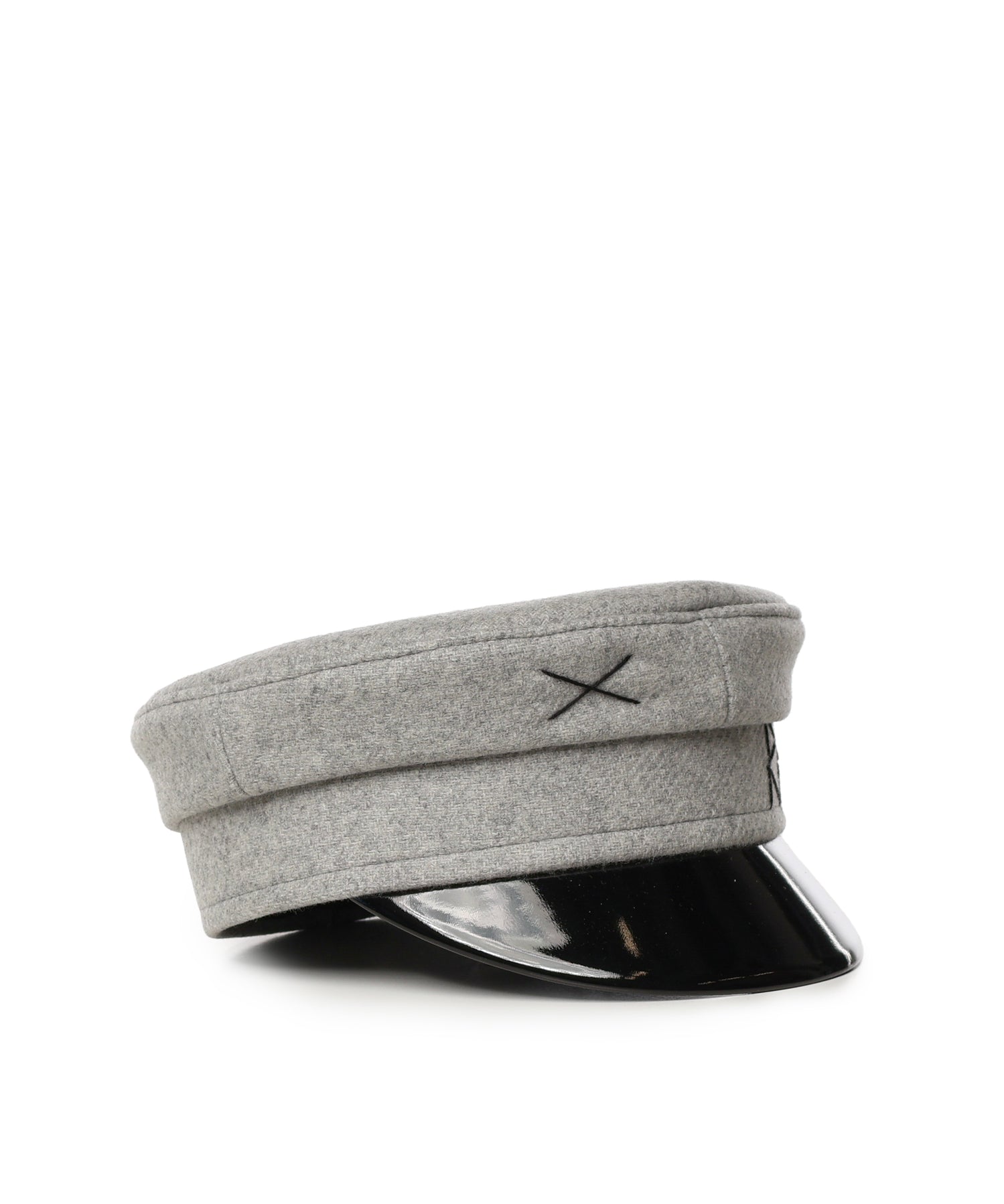 Cappello Baker Boy in lana KPC031 GREY RUSLAN BAGINSKIY 