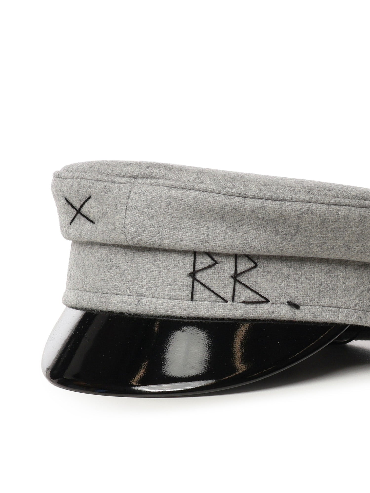 Cappello Baker Boy in lana KPC031 GREY RUSLAN BAGINSKIY 