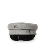 Cappello Baker Boy in lana KPC031 GREY RUSLAN BAGINSKIY 
