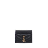Portacarte Cassandre matelassé 423291 BOW011000 SAINT LAURENT 