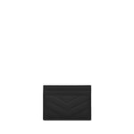 Cassandre Matelassè portacarte in grain de poudre 423291 BOW021000 SAINT LAURENT 