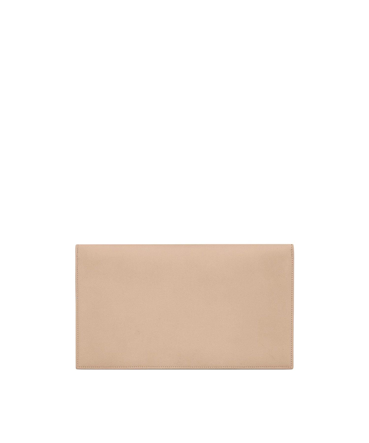 Pochette Uptown in pelle goffrata grain de poudre<BR/> 565739 1GF0J2721 SAINT LAURENT 
